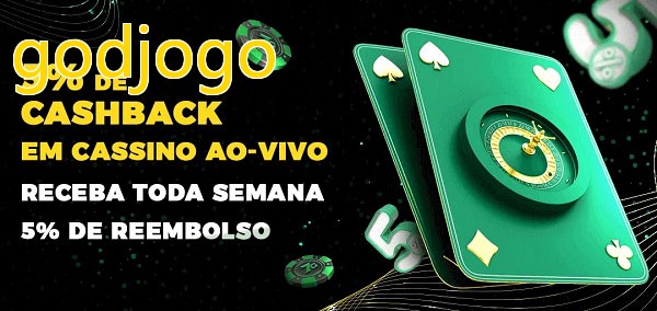 Promoções do cassino ao Vivo godjogo